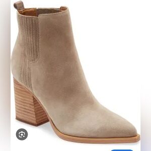 Marc Fisher LTD, Oshay boots in suede, size 8.5